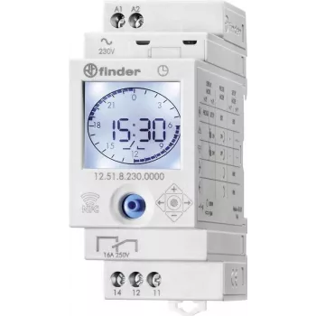 Finder 12.51.8.230.0000 atminties modulis, baltas