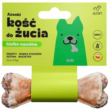 Brit AZANKI kaulas su vabzdžiais ir gervuogėmis S/M skanėstas šunims, 12 cm