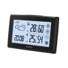 Oro stotelė SENCOR SWS 2850 — vidaus/lauko temperatūra ir drėgmė, 1 belaidis jutiklis, 433,92 MHz, min/maks atmintis