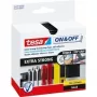 Tesa Hook&Loop juosta 1 m x 50 mm on&off itin tvirta juoda 55229