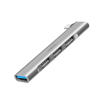 LogiLink USB 3.2 Gen1 šakotuvas 4 prievadų USB-C 1x USB3.0 AF 3x USB2.0 AF UA0437