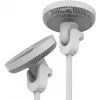 Cecotec EnergySilence 2600 Sunflower Portable akumuliatorinis pastatomas ventiliatorius 33 cm, 12 greičių, osciliacija, 22 W, nuotolinio valdymo pultelis