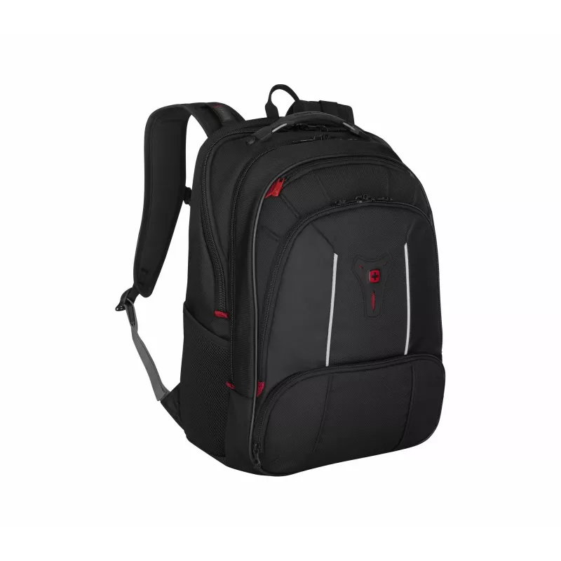 Wenger Carbon Pro verslo kuprinė su 15,6 col. nešiojamojo kompiuterio dėklu ir planšetės kišene, juoda (653129)