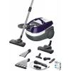 Drėgnas ir sausas dulkių siurblys Bosch BWD 41740 AquaWash&Clean — 1700 W, 5 L bakas, EPA filtras, teleskopinis vamzdis, 9 m spindulys, violetinė