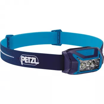 Ant galvos tvirtinamas žibintuvėlis Petzl Actik Core mėlynas LED 100 lm USB įkraunamas