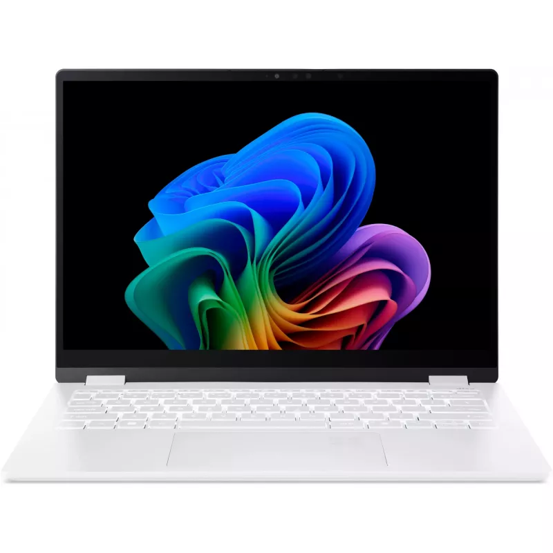 Nešiojamas kompiuteris Acer Swift Edge SFE14-51T-75RZ — Intel Core Ultra 7 258V, 14 colių 2.8K jutiklinis ekranas, 32 GB LPDDR5x, 1 TB SSD, Intel Arc 140V, Windows 11 Home, baltas