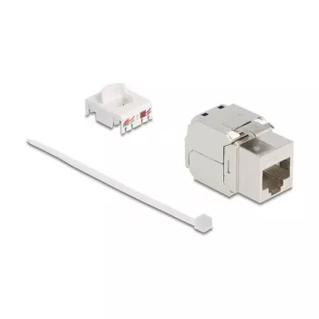 Kabelio jungčių adapteris DeLOCK 90683 RJ45 LSA Sidabrinis