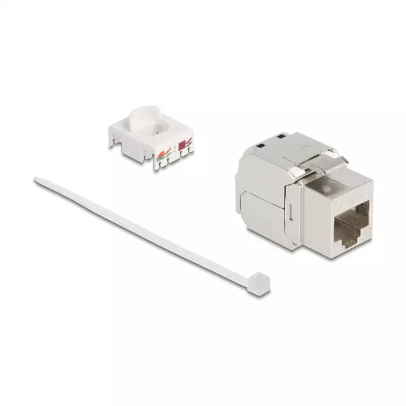 Kabelio jungčių adapteris DeLOCK 90683 RJ45 LSA Sidabrinis