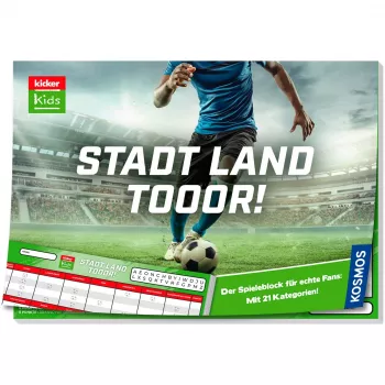 Kicker Kids: Stadt - Land - Tor, dėlionės žaidimas