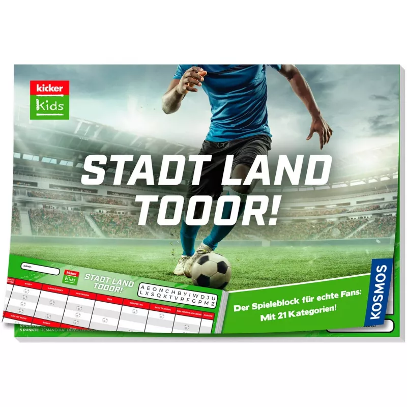 Kicker Kids: Stadt - Land - Tor, dėlionės žaidimas