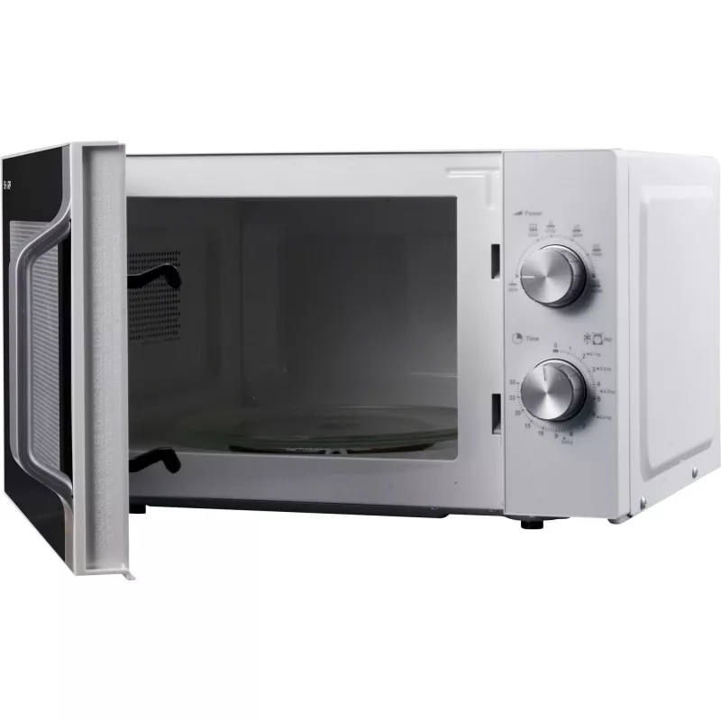 Sharp R204WA mikrobangų krosnelė Sidabrinė, Balta Atskira mikrobangų krosnelė Pastatoma ant stalviršio 20 L 800 W