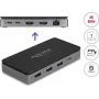DeLOCK USB Type-C dokinimo stotelė 4K Dual HDMI MST USB Gigabit LAN PD 85W