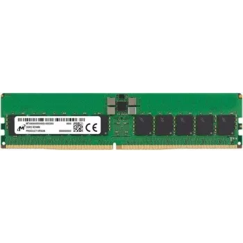 Serverio atminties modulis | MICRON | DDR5 | 32 GB | Registruota (buferizuota) | 6400 MHz | CL 52 | 288 kontaktų DIMM | ECC Taip | MTC20F2085S1RC64BR