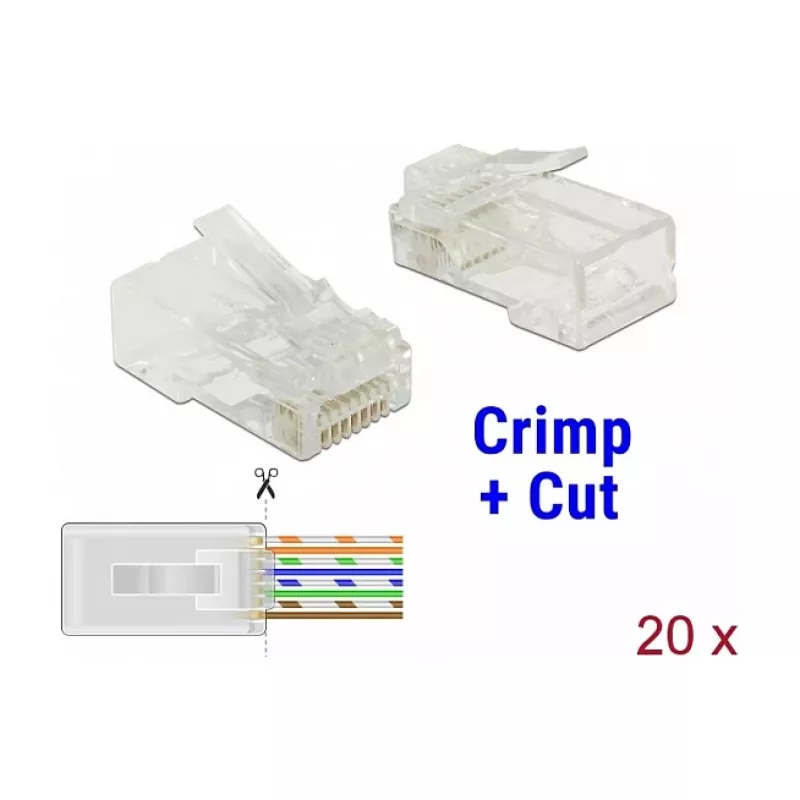 Laido jungtis RJ-45 DeLOCK 86453