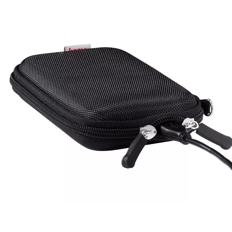 Hama 00095546 laikmenų dėklas Pouch case EVA (etileno vinilo acetatas) Juoda