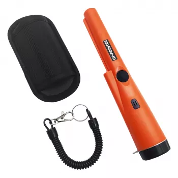 Rankinis metalo detektorius Extralink GP-Pointer SA-980 oranžinis — tikslus zondas smulkiems metaliniams objektams aptikti