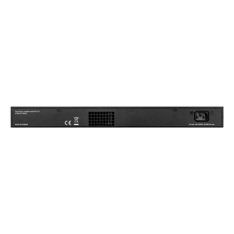 Valdomas LANCOM GS-3628XP komutatorius, 24× 2.5G RJ-45 prievadai, PoE, L2/L3, 1U montavimas į stelažą
