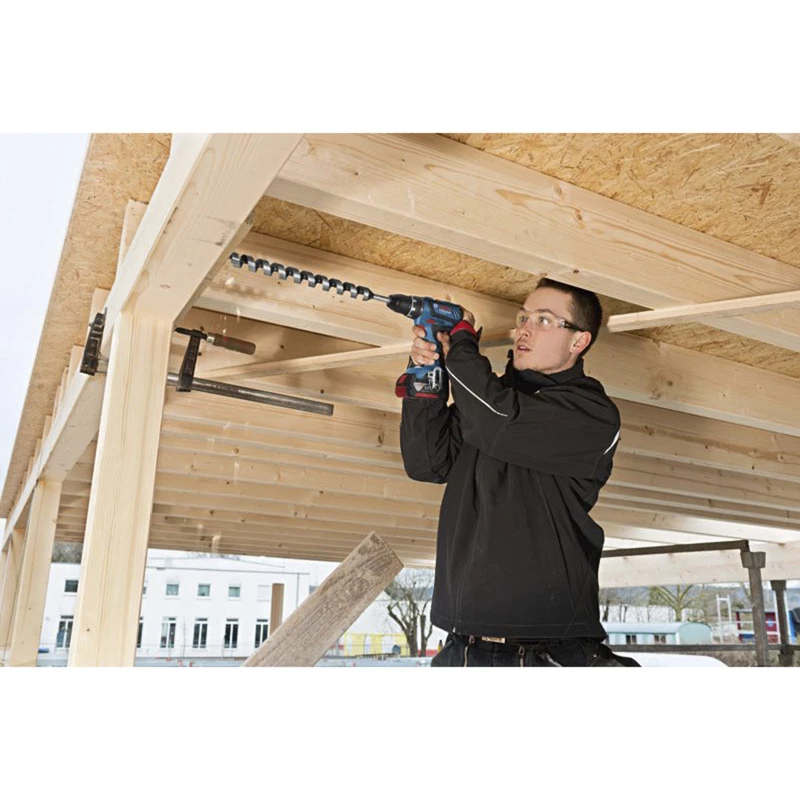 Belaidis grąžtas Bosch GSR 18V-28 su 18V sistema ir 2×3,0Ah baterijomis