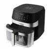 Karšto oro gruzdintuvė ESPERANZA EKA005, 8 l talpa, 1600 W, jutiklinis valdymas, 10 programų, nerūdijantis plienas, juoda