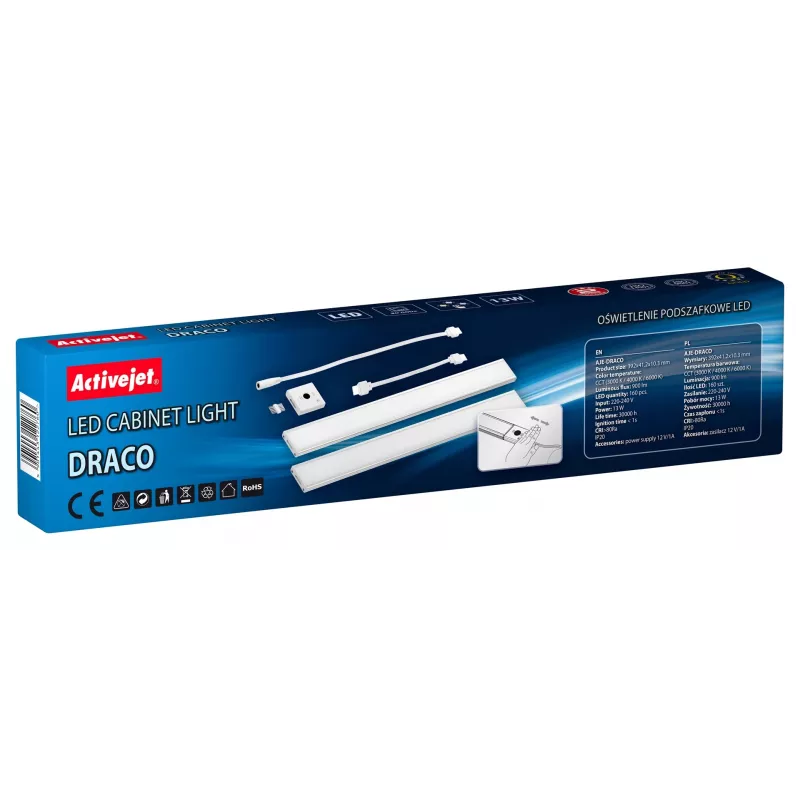 Activejet LED po spintele lempų rinkinys AJE-DRACO