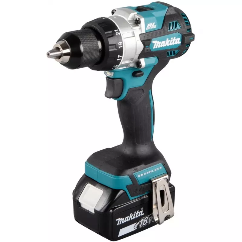 Makita DDF486RTJ grąžtas 2100 RPM 2.6 kg Juodas, Mėlynas
