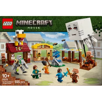 LEGO MINECRAFT 21273 The Ghast Balloon Village Attack