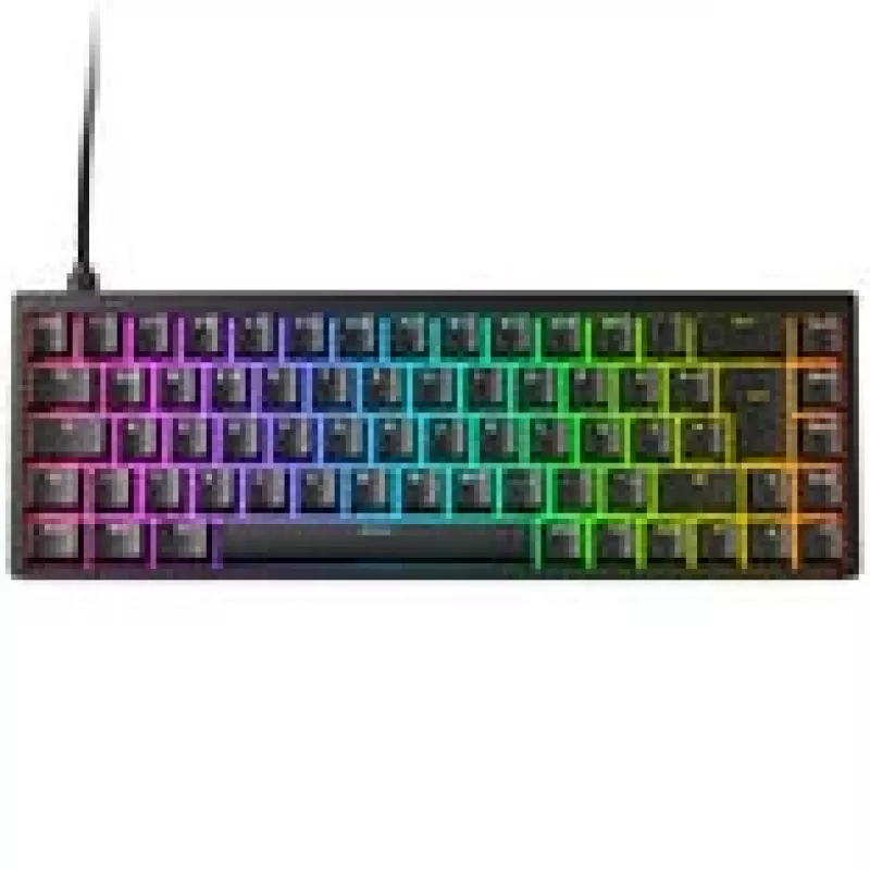 Mechaninė žaidimų klaviatūra Endgame Gear KB65HE 65% išdėstymas, 8K atnaujinimo dažnis, RGB apšvietimas