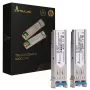 Extralink SFP modulis SFP 1.25G 2 vnt. pakuotė, 1.25Gbps, LC/UPC, 1310nm, 20km, vienmodis, DOM (skirta HP/Aruba)