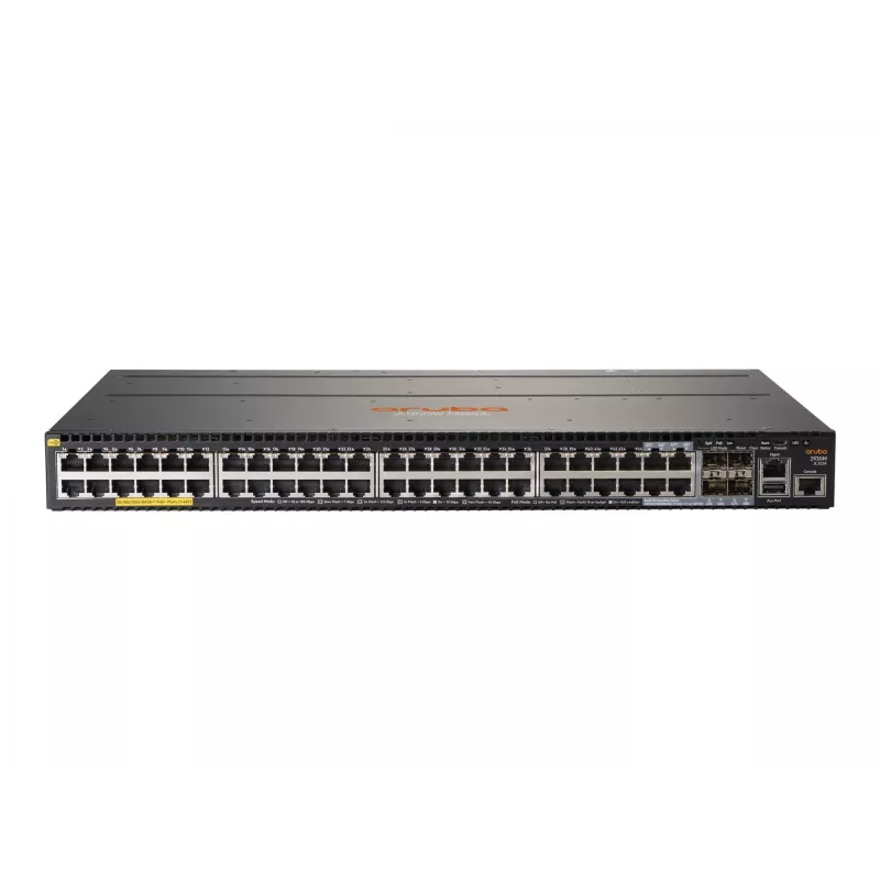HPE Aruba Networking 2930M 48G POE+ 1 lizdas - jungiklis - L3 - valdomas - 44 x 10/100/1000 (PoE+) + 4 x Combo Gigabit-SFP - montuojamas į stelažą - PoE+ - be maitinimo šaltinio (1440 W)