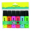 STANGER highlighter, 1-5 mm, rinkinys 6 vnt. 180008000
