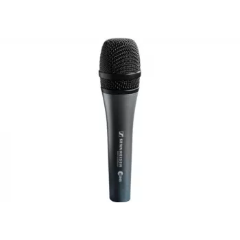 Rankinis dinaminis mikrofonas Sennheiser E 845 — superkardioidinis, 40–16 000 Hz, XLR laidinis, grafitas, 330 g