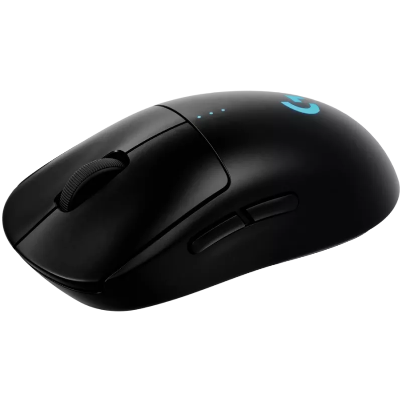 Žaidimų pelė Logitech G PRO 2 LIGHTSPEED RF Wireless, HERO 2 jutiklis, 32000 DPI, 1 ms, 8 mygtukai, abiem rankoms tinkama, 95 h baterija