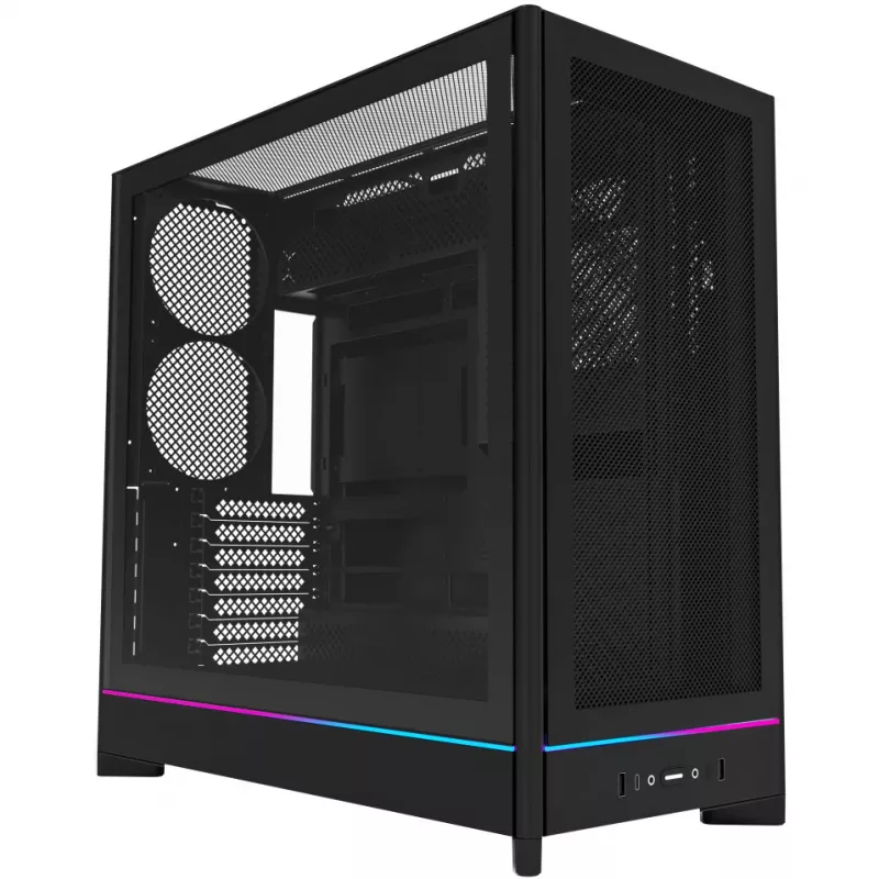 PC korpusas Montech HS01 Midi Tower juodas