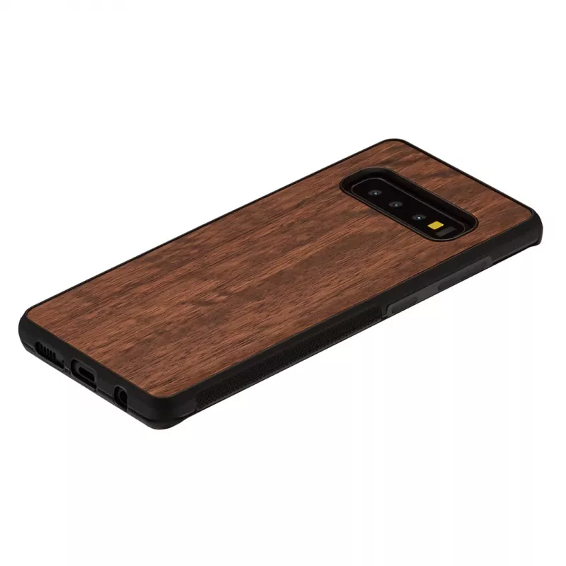 man and wood išmaniojo telefono dėklas Samsung Galaxy S10, juodas, su Koala dizainu, apsauginis dangtelis