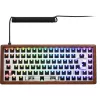 Barebone PC korpusas Sharkoon SKILLER SGK50 S3 Wood su ATX palaikymu ir RGB apšvietimu