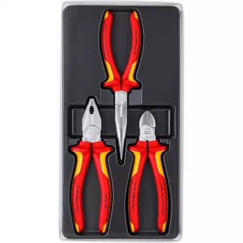Knipex 00 20 12 mechanikų įrankių rinkinys 3 įrankiai