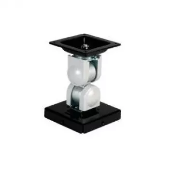 LCD laikiklis, tvirtinimas prie sienos, 2 jungtys, 6 kg, 75 x 75 mm, 75 x 75 mm, pilkas