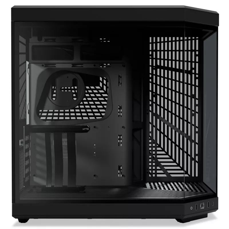 HYTE Y70 MIDI Tower PC juoda ATX EATX ITX Micro ATX 18 cm 42,2 cm