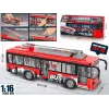 Žaislinis autobusas su šviesomis, garsu ir atidaromomis durelėmis Madej modelis 012865