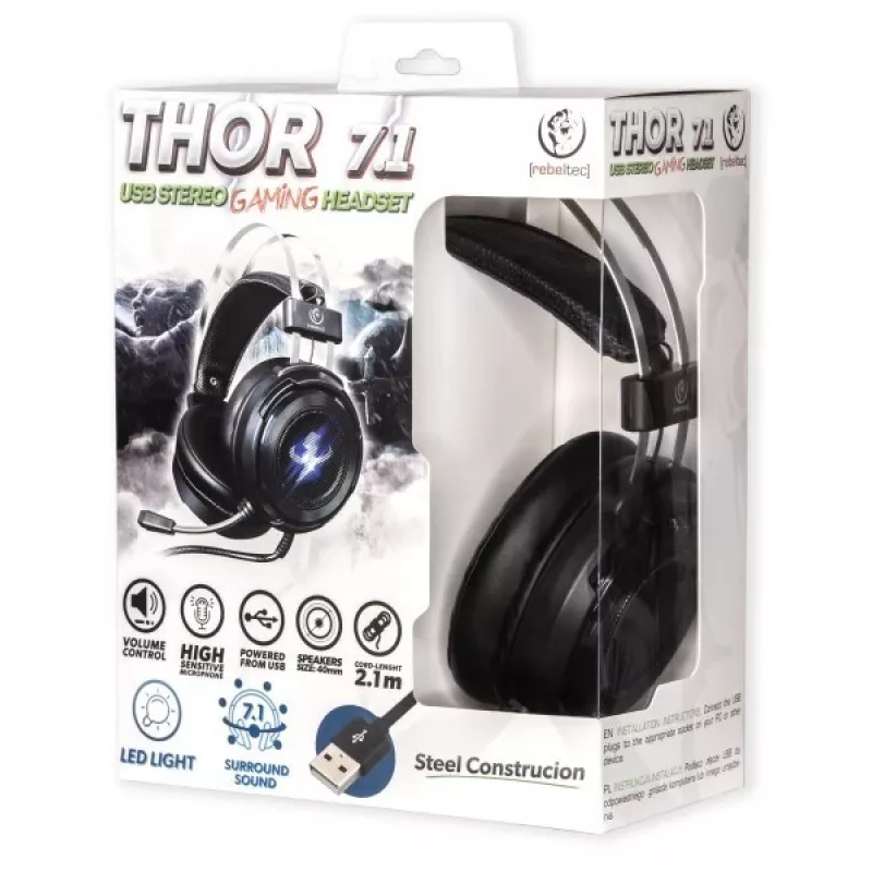 Stereo ausinės Rebeltec THOR RBLSLU00042