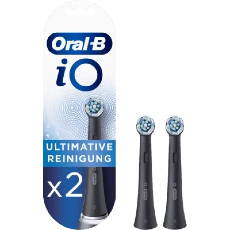 Oral-B 414612 dantų šepetėlio galvutė 2 vnt. Juoda