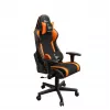Žaidimų kėdė GEMBIRD GC-SCORPION-04X juodai oranžinė ergonomiško dizaino, reguliuojama sėdynė, aukšta atlošo dalis