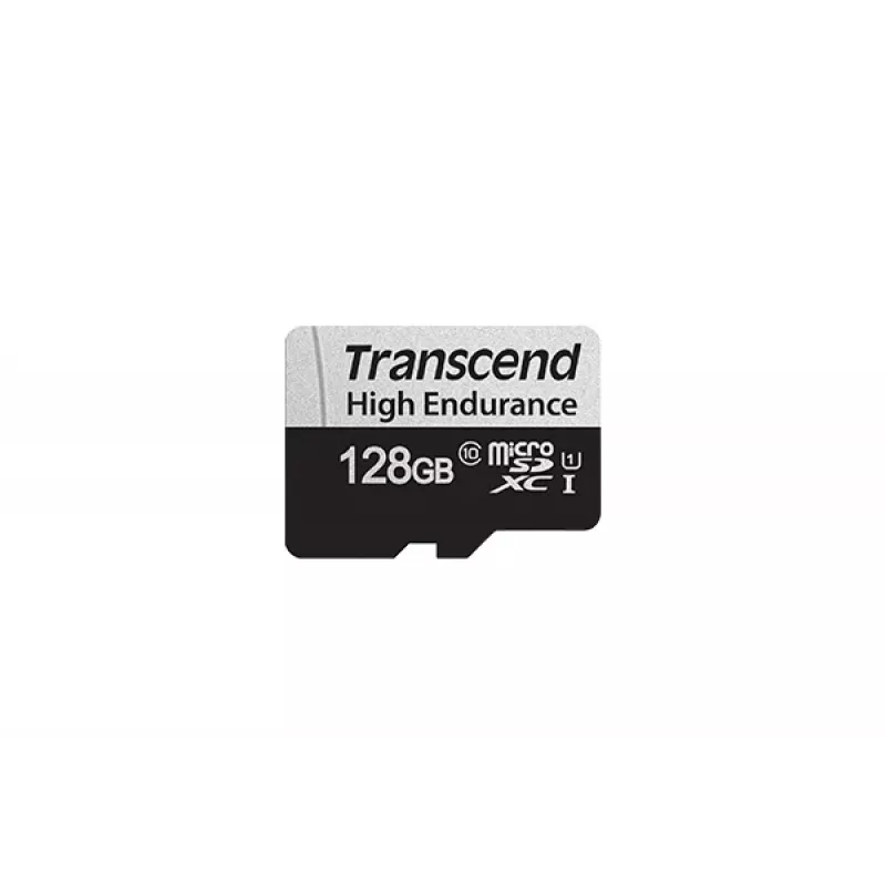 Flash atmintinė Transcend 128GB MicroSDXC UHS-I 350V