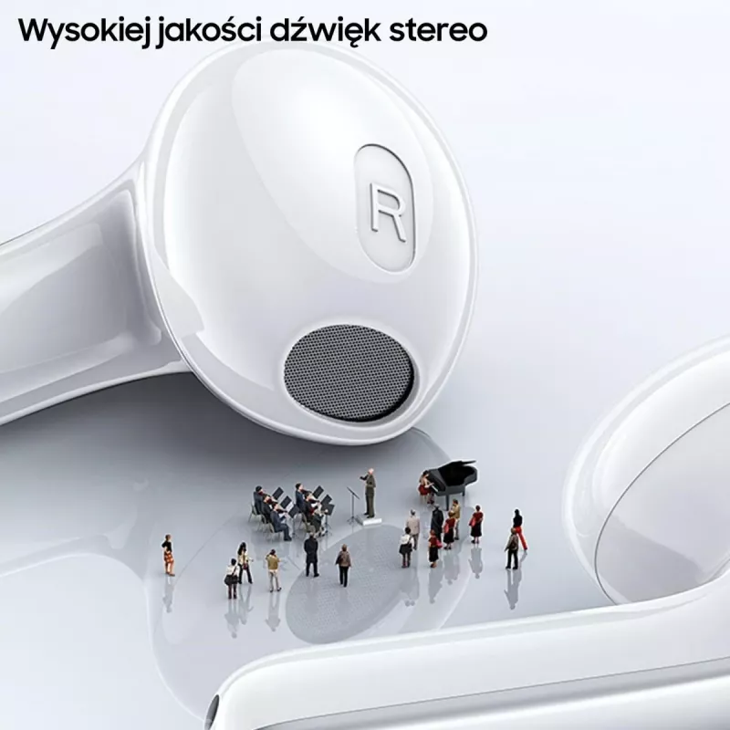 Ausinės USAMS TWSXH Series Dual Mic Wireless mėlynos / mėlynos BHUXH03