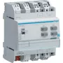 Skaitmeninis/analoginis įvesties/išvesties modulis Hager TXA304 — Skaitmeninė įvestis, 4 kanalai, 21–32 V DC, iki 230 V, 50–60 Hz
