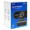 Savio CAK-04 internetinė kamera 720 MP 1280 x 720 pikselių USB juoda