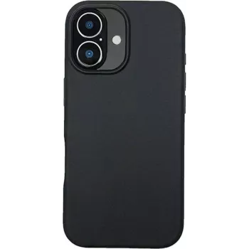 Apsauginis silikoninis dėklas jt berlin Steglitz, skirtas Apple iPhone 17 — juodas