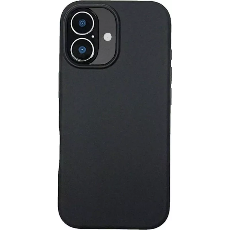 Apsauginis silikoninis dėklas jt berlin Steglitz, skirtas Apple iPhone 17 — juodas