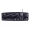 Gembird KBS-UO4-01 klaviatūra, pelė įskaičiuota, biuro, USB, QWERTY, JAV anglų, juoda