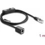 Tinklo kabelis DELOCK RJ45 ST < BU su integruotu jungikliu Cat.6 F/UTP 1 m